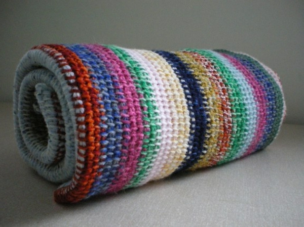 красив-тунизийски плетене на една кука-пухени-Wohnidee