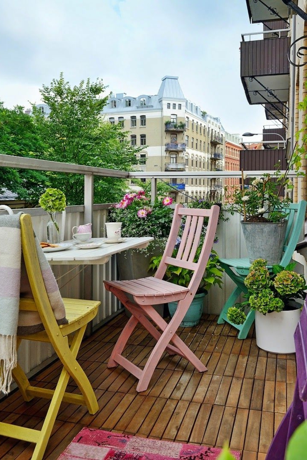 beau balcon idées de meubles-bois-balcon-balcon-faire-balcony-