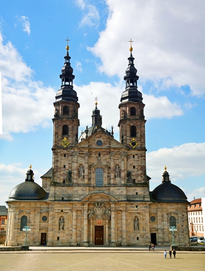 Fulda - castillo y catedral - arquitectura original