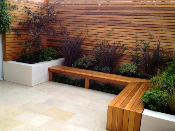 szép-szép kerti bútor-kerti-design-kerti-ötletek fa pad Kerti-sarokülés-fa