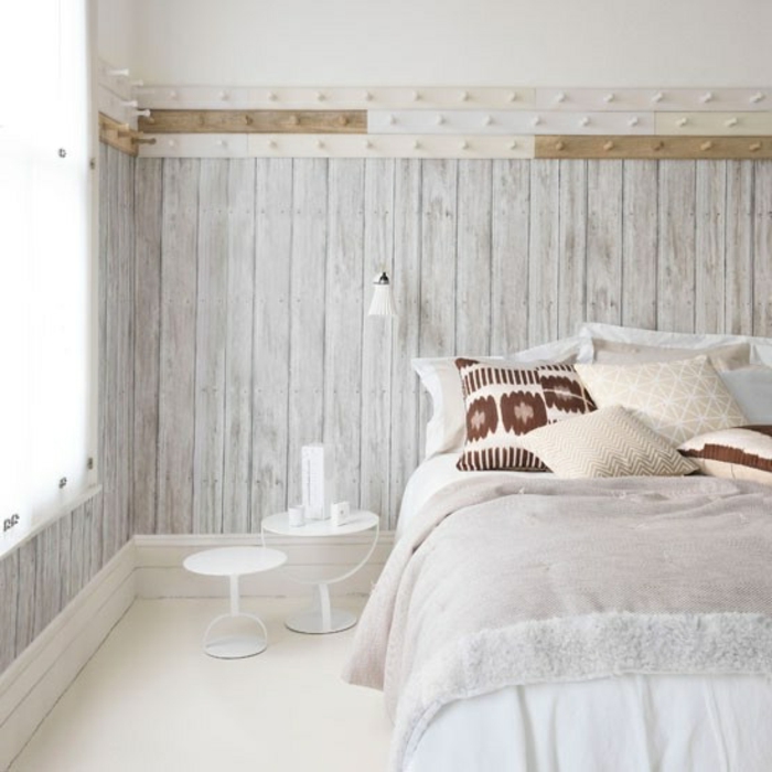 -Papel pintado de madera preciosa óptica de pared de diseño de pared de madera Optic-wallpaper-wallpaper-ideas-dormitorio-ideas