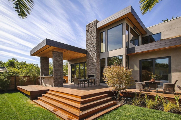 lijepe-terase-moderna kuća