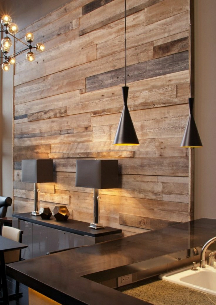 красива стена дизайн-фаянсова облицовка-wandpanelle стена с плочки интериор