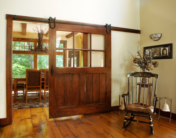 portes-avec-belle-design portes coulissantes en bois-intérieur