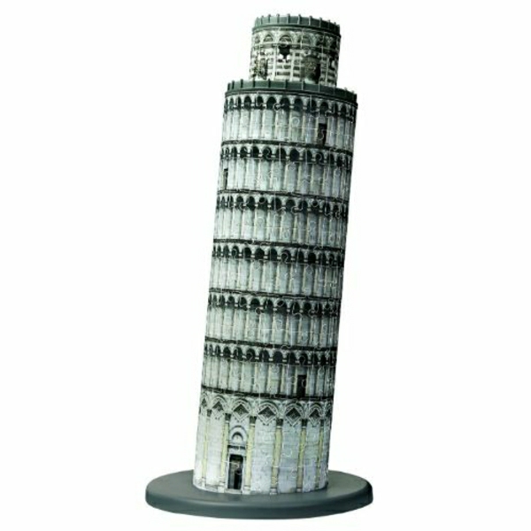 מגדל צפחה של דגם 3D פאזל פיזה
