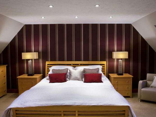 spavaća soba-boja-moderna-dizajn stropna rasvjeta