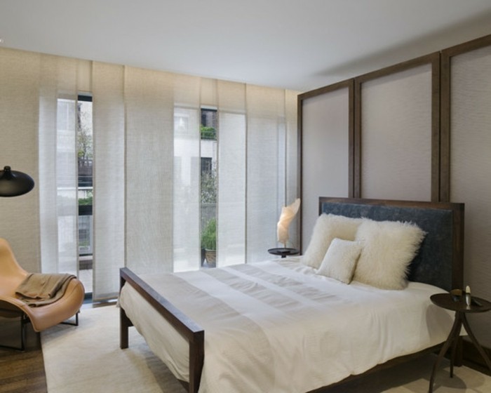 spavaća soba-Prozor-bi-moderni dizajn ideje