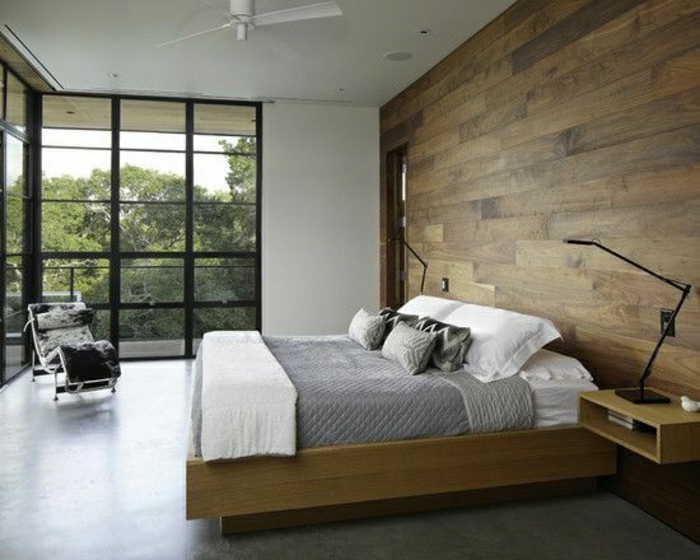 spavaća soba zid dizajn-drvo-lijepe-zidovi-dnevni-zid dizajn