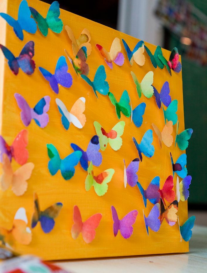 пеперуди-деко-много колоритен Modells