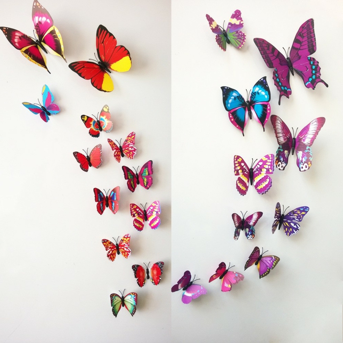 пеперуди-деко и две красиви изображения