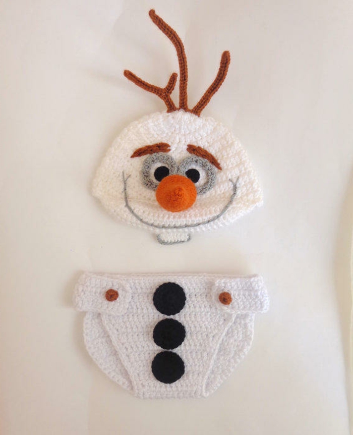 снежен човек-плетене на една кука-образ-на-нагоре изработени