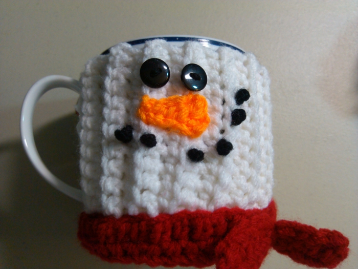 снежен човек-плетене на една кука-а-красив-Тасе