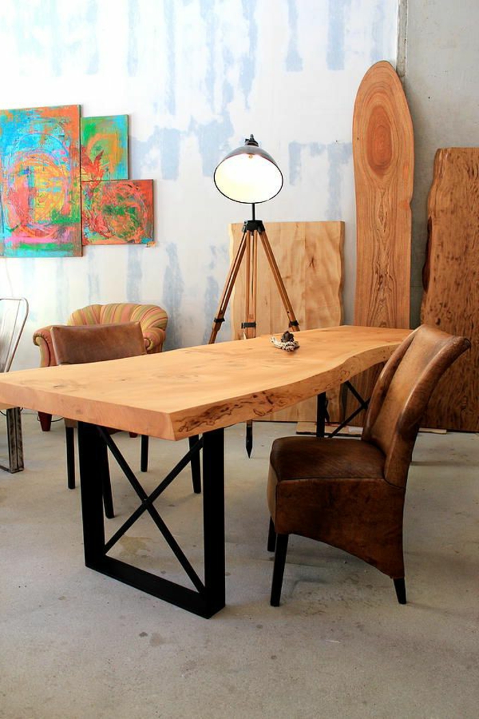 escritorio-ideas-modelo-de-madera