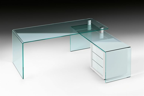 书桌现代glas--
