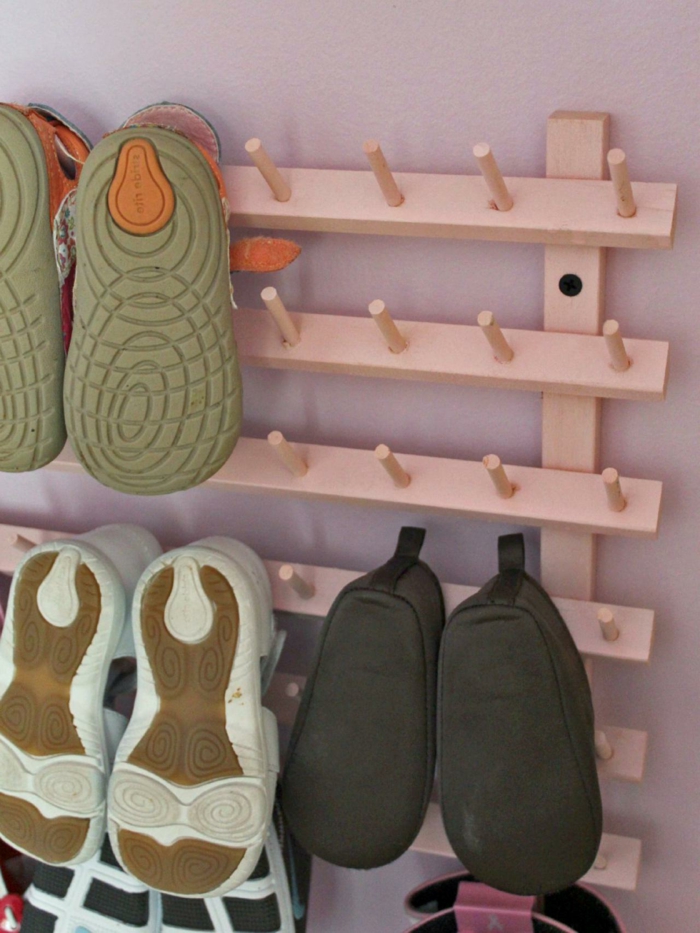 шкаф за обувки-сам натрупване-а-шкаф за обувки-благоприятна
