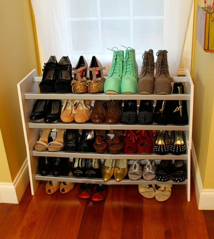 шкаф за обувки-сам натрупване всеки може-а-малки обувки шкаф-сам натрупване