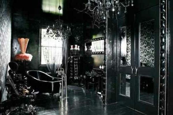 черно-дизайн-готик-стая