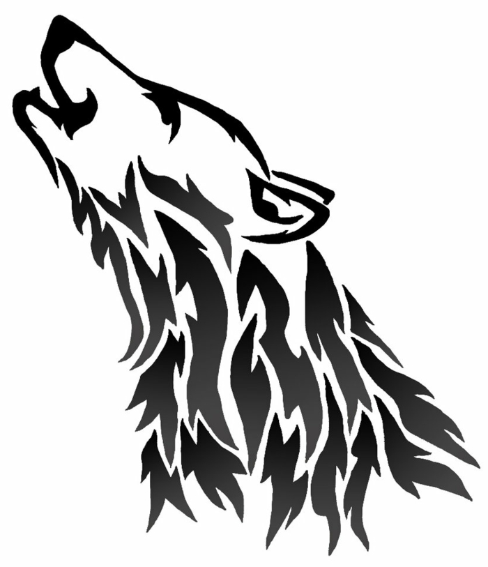 az eulnde schwsrze farkas - farkas törzsi - ötlet a farkas tetoválásért