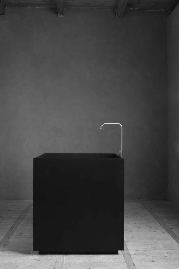 черно-модел мивка-сам натрупване сиво-фон