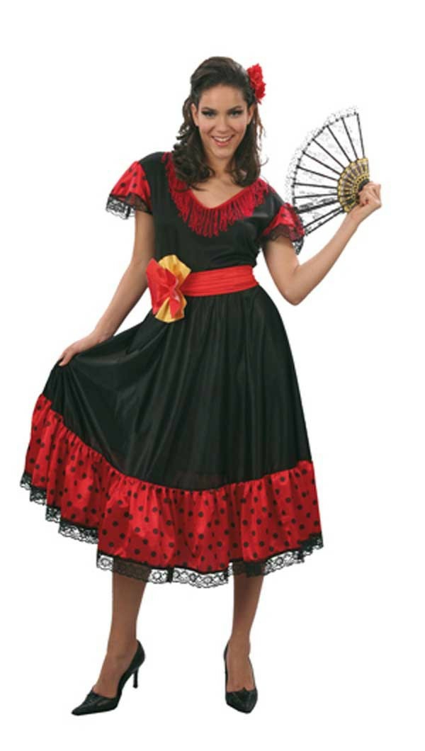 házi jelmezek-flamenco