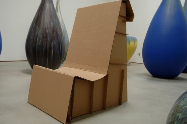 silla-de-cartón de cartón-cartón-muebles-sofá-de-cartón