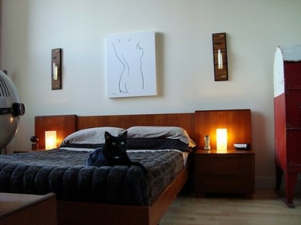 sexy-bedroom-for-men-beautiful lámparas nocturnas