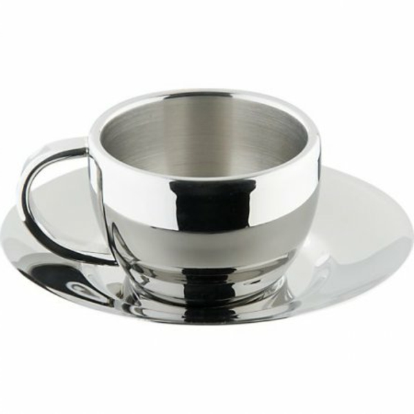 сребърни еспресо чаши - прохладен пример