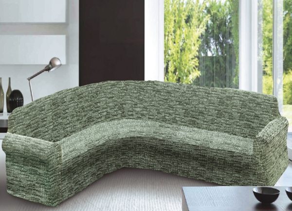 kauč pokriva-zeleno-boja-super lijep dnevni boravak dizajn
