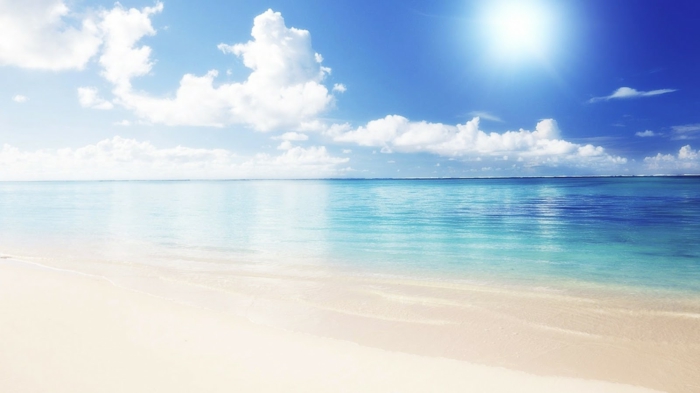 Nap-és a strand-szép-színkombináció