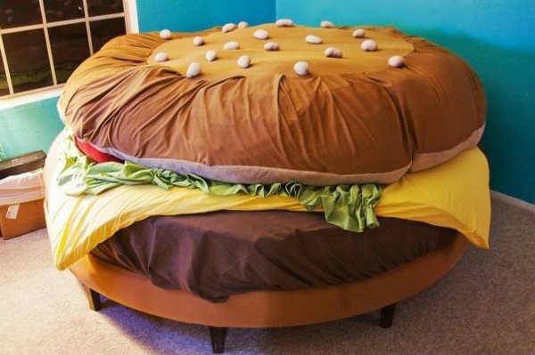Spielbett-hamburger - beau modèle-look drôle