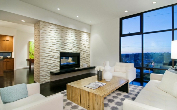 Mur chambre ensemble élégant-salon-design-salon TV panneaux-tv-mur-mur