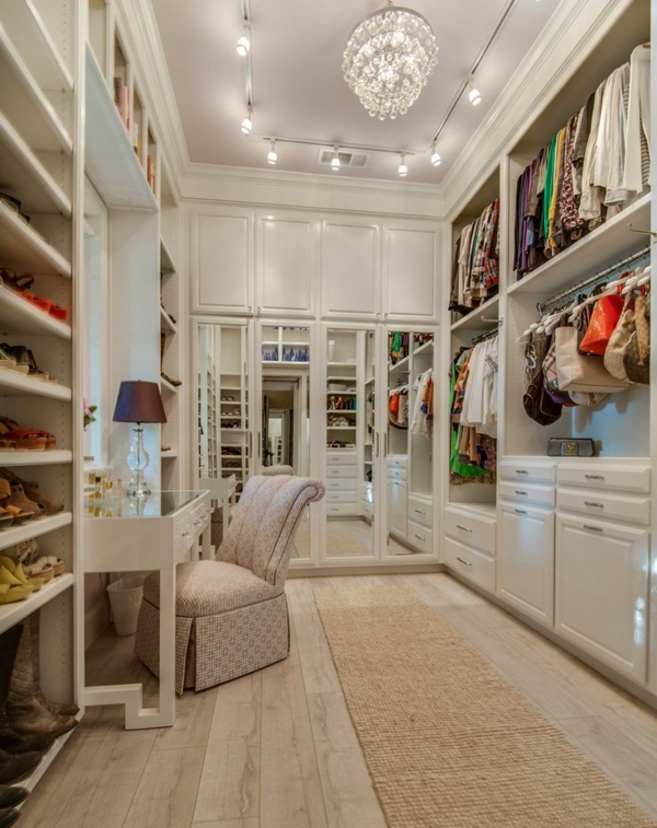 szuper-luxus sétáló szekrény - modern gardrób