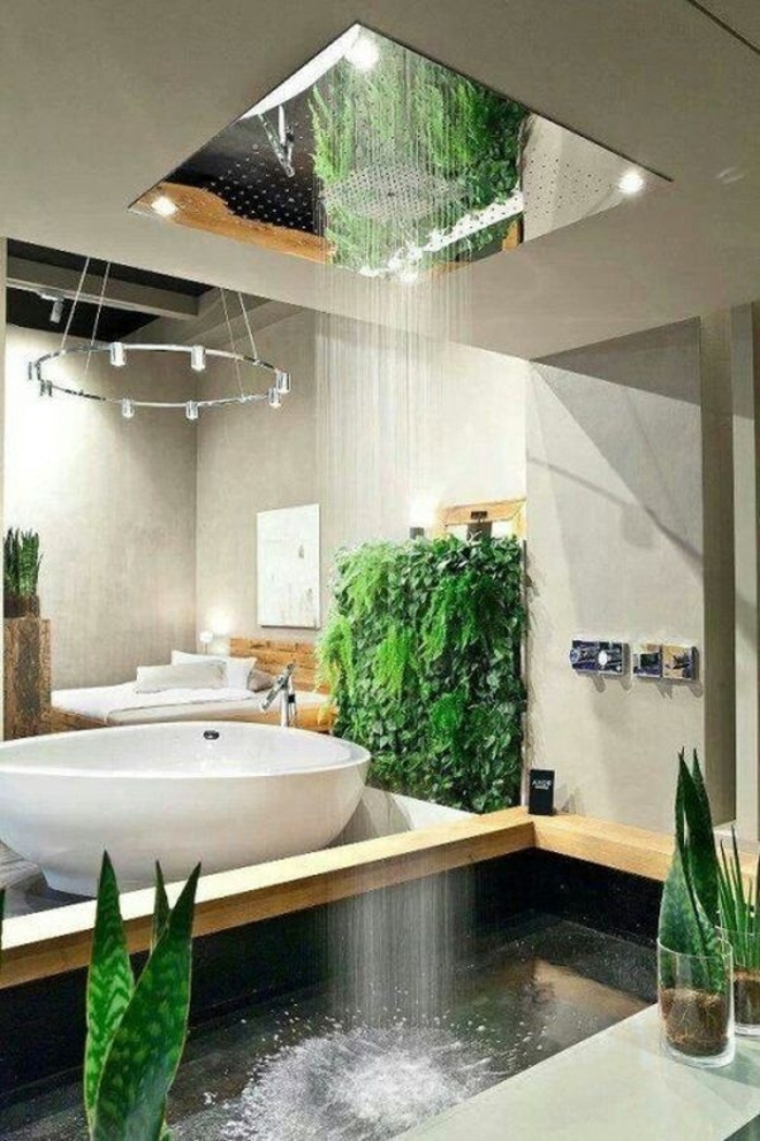 szuper-cool fürdőszoba zuhanyzóval ötlet