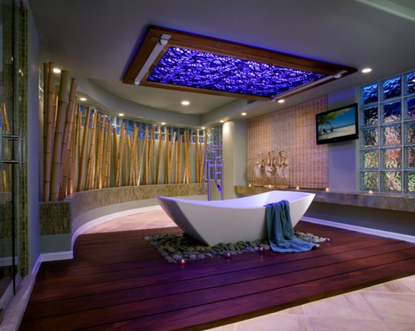 супер-хладно-бамбуково декорация-у дома вана елегантна