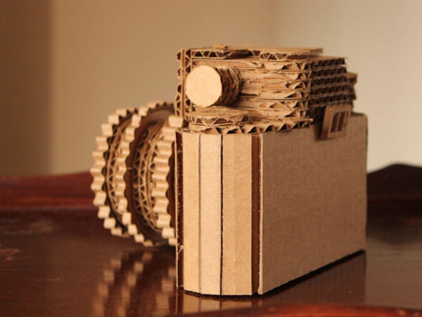 супер-ефективен пълен дизайн от употреба картонени-ефективно-идеи-картонена кутия - камера
