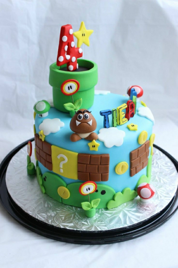 - super Mario figures-super mario photos-super-mario-personnages-super-tartes-ordre-super Mario tarte