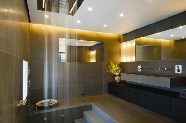 super-moderna iluminación-en-Bathrooms--
