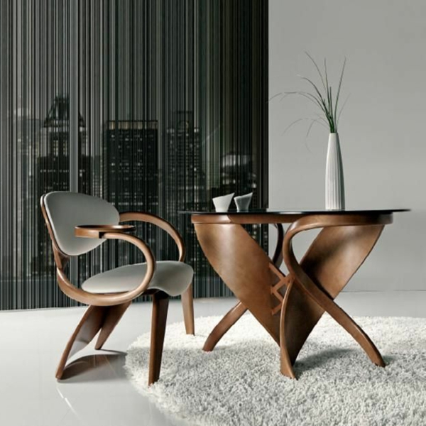 super moderni stol-o-drvo-dnevni boravak