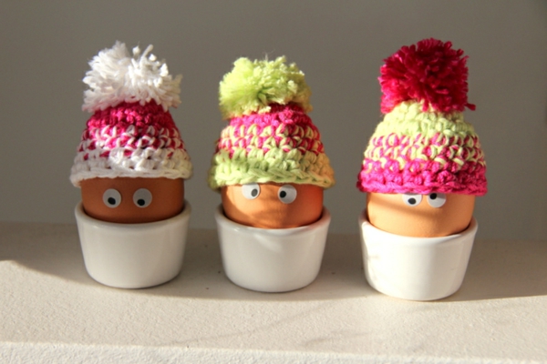 -Ideas-плетене на една кука-красив-творческа-Häkeleien -häkeln обучение симпатични Яйца топлите