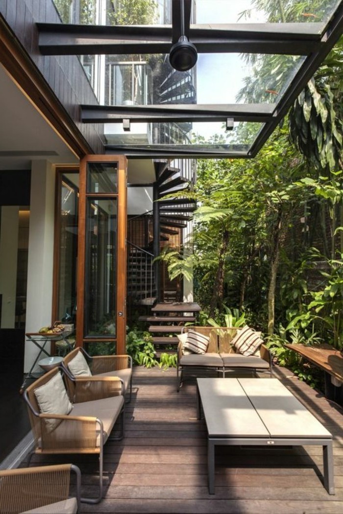 terasa-balkon-vrtu-modernog dizajna ili