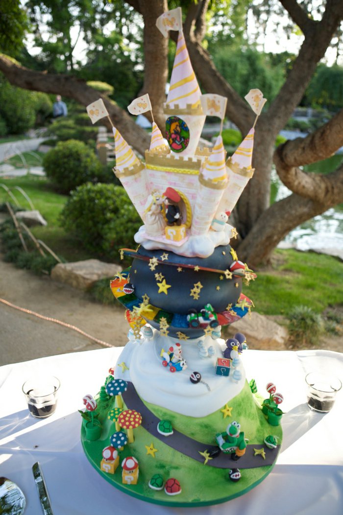 tematikus Super Mario Cake for Kids Birthday