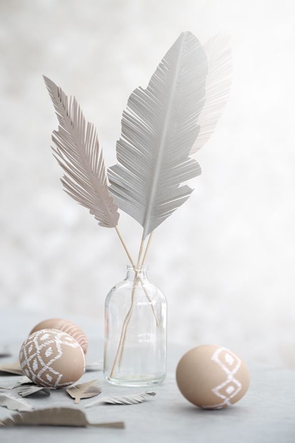 Tischdeko-for-spring-ötletek-for-húsvét - tischdekoration