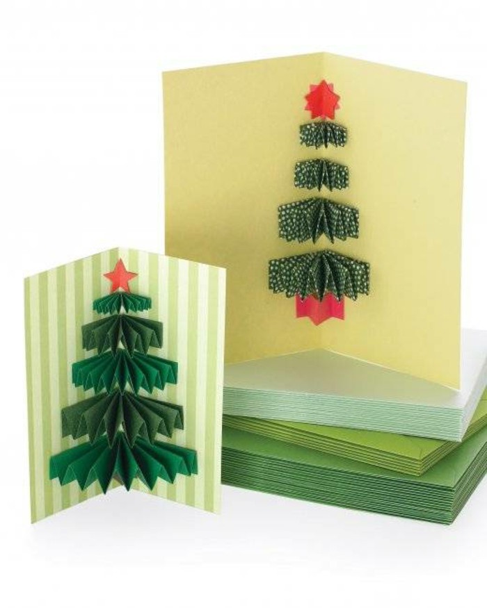 super-zanatskih ideje-za-božić-pra-Božić-sa-papir-Božić stabla