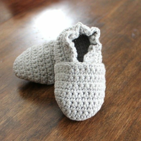 zapatos de gran-diseño-crochet-bebé - great-ideas-para-Häkeleien