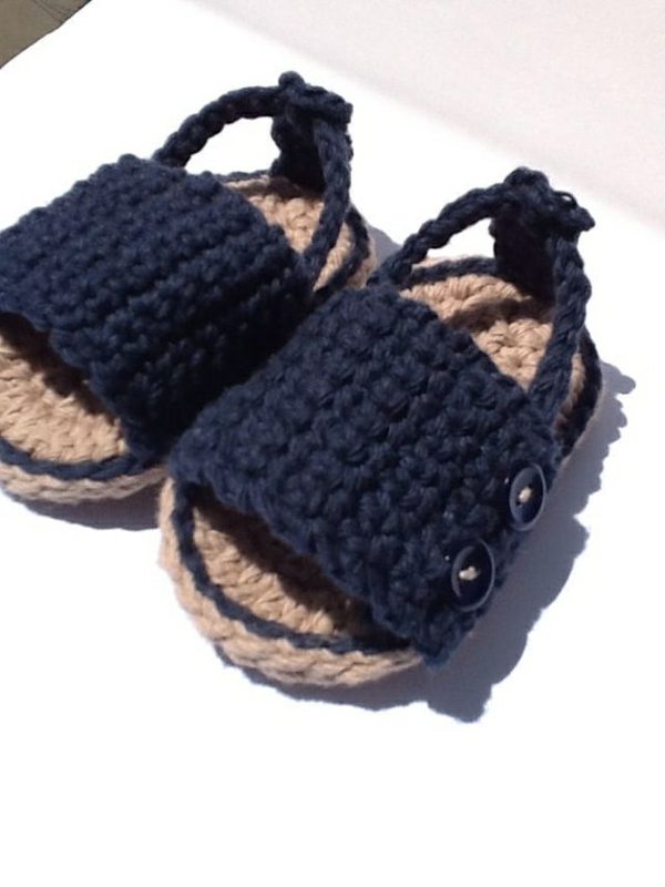 - los zapatos grandes-grandes-ideas-para-Häkeleien diseño-crochet-bebé
