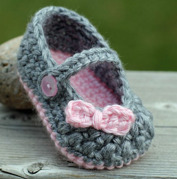 Los zapatos de las grandes-ideas-para-Häkeleien --tolles-diseño-crochet-bebé