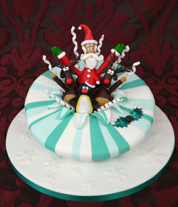 pastel-orden-hermoso-tartas-pastel-decorar-pie-imágenes-navidad-decoraciones