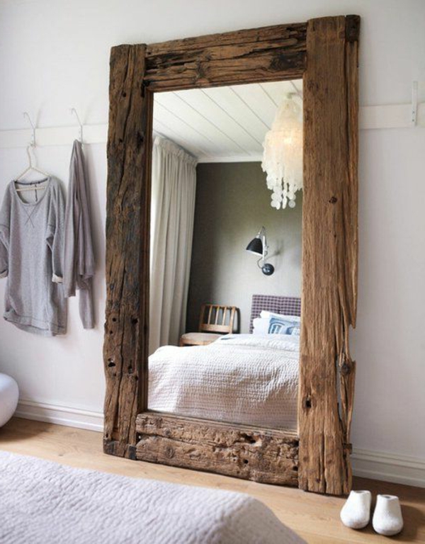 cadre bois flotté pour miroirs muraux - make beautiful home déco