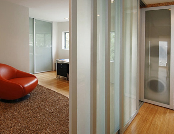 partíció-in-the-apartman - modern szoba design