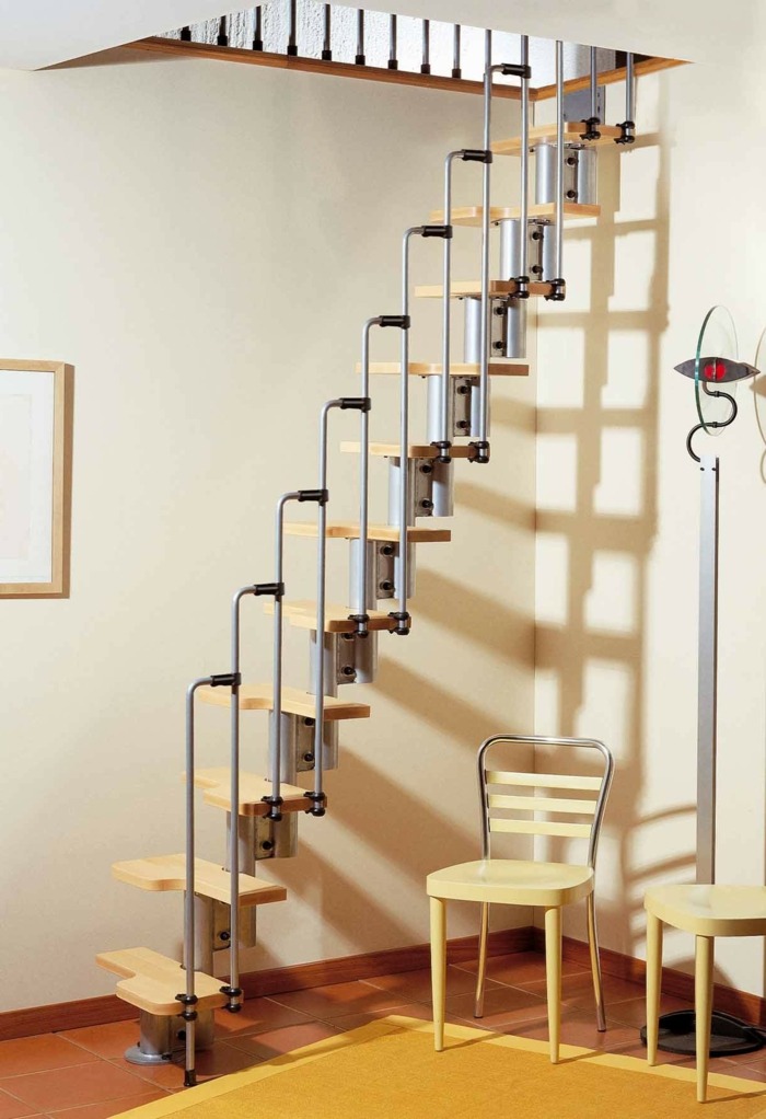 Ces escaliers ne prennent pas de place, mais ils sont si confortables - décoration d'escalier